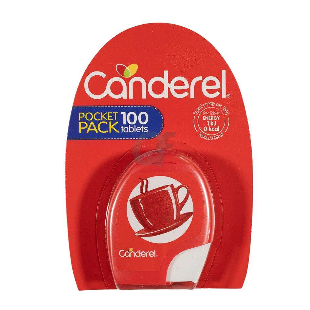 Canderel Pocket Sugar - 100 Tablets 5.5g