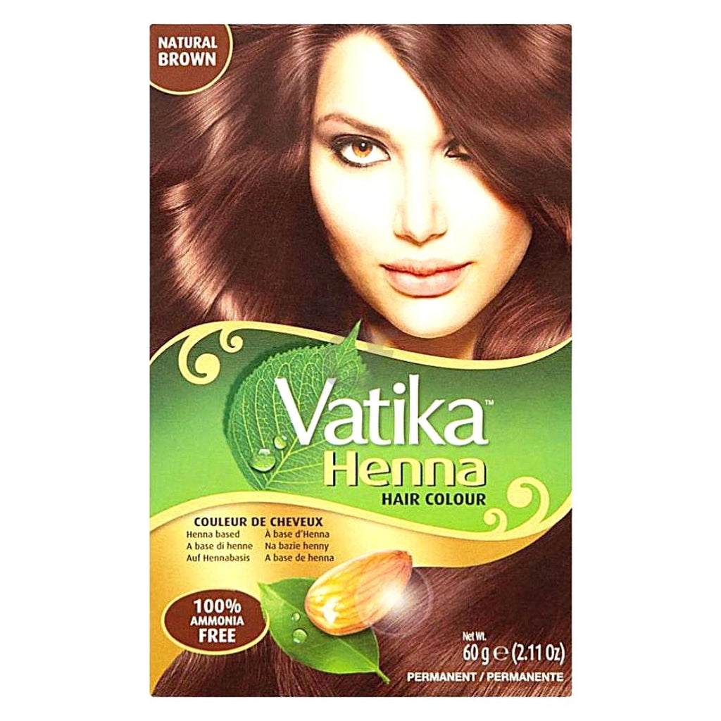 Vatika Henna Hair Colour - Natural Brown