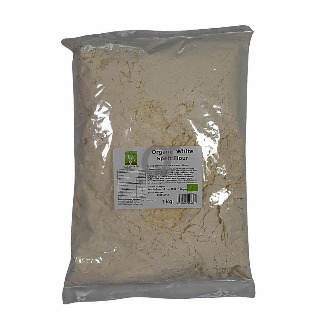 Naked Tree Organic White Spelt Flour 1kg