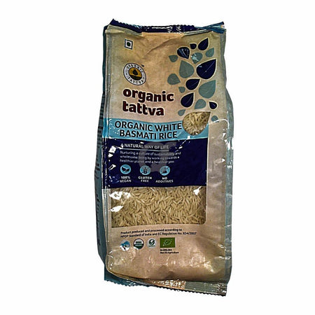Organic Tattva Organic White Basmati Rice 1kg