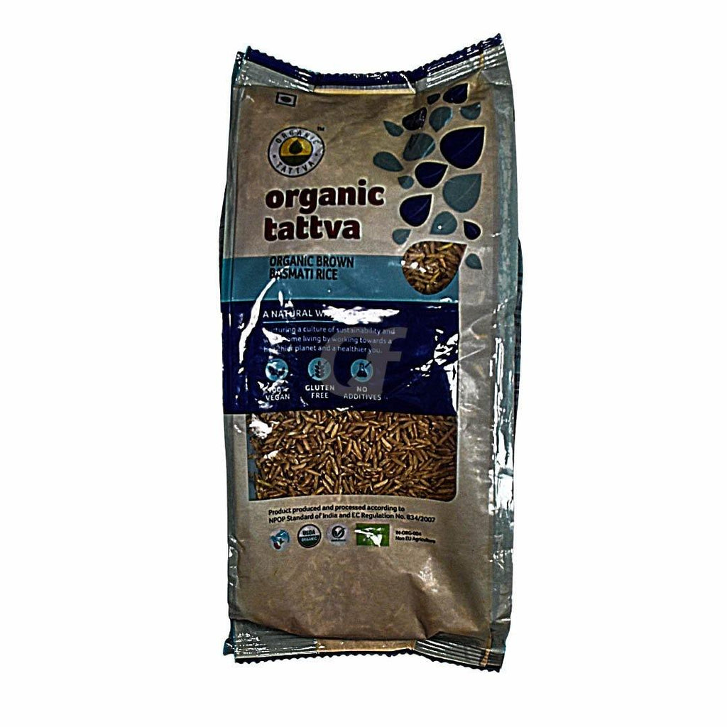 Organic Tattva Organic Brown Basmati Rice 1kg