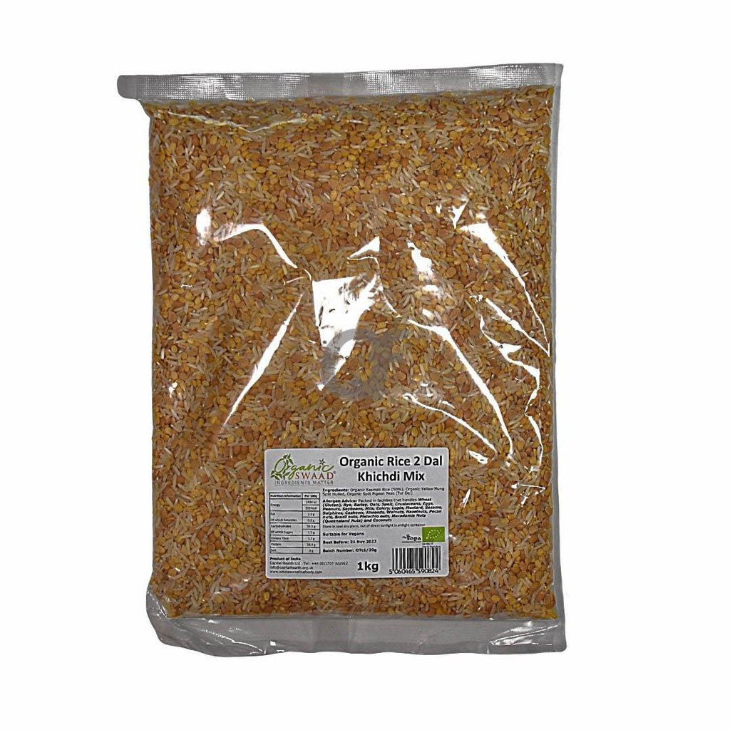Swaad Organic Rice 2 Dal Khichdi Mix 1kg