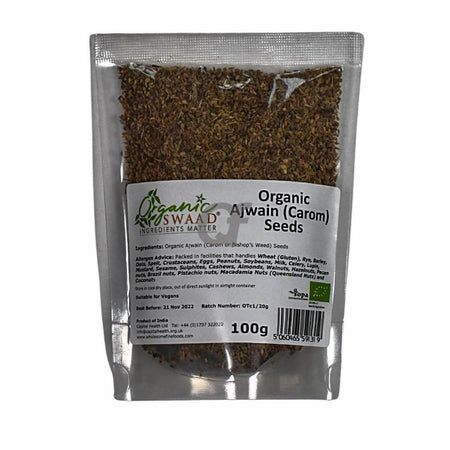 Swaad Organic Ajwain (Carom) Seeds
