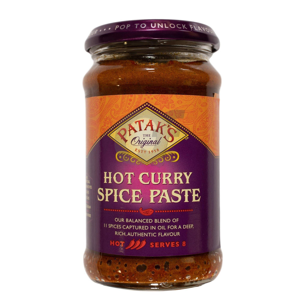 Pataks Hot Curry Spice Paste 283g