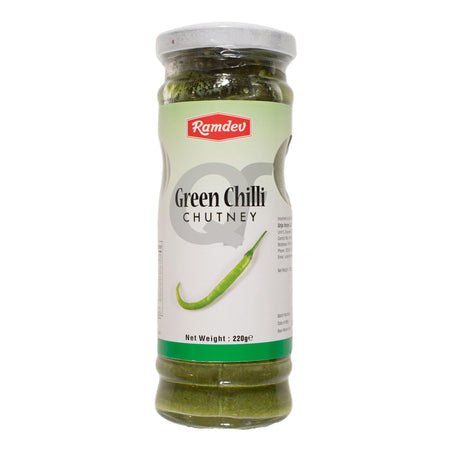 Ramdev Green Chilli Chutney 220g