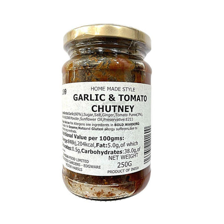 Home Made Style Garlic and Tomato Chutney