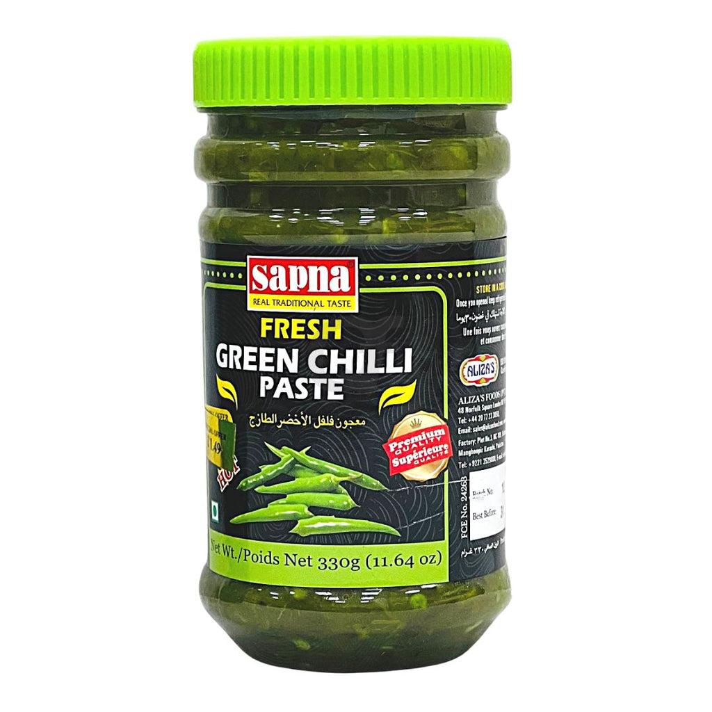 Sapna fresh green chilli paste