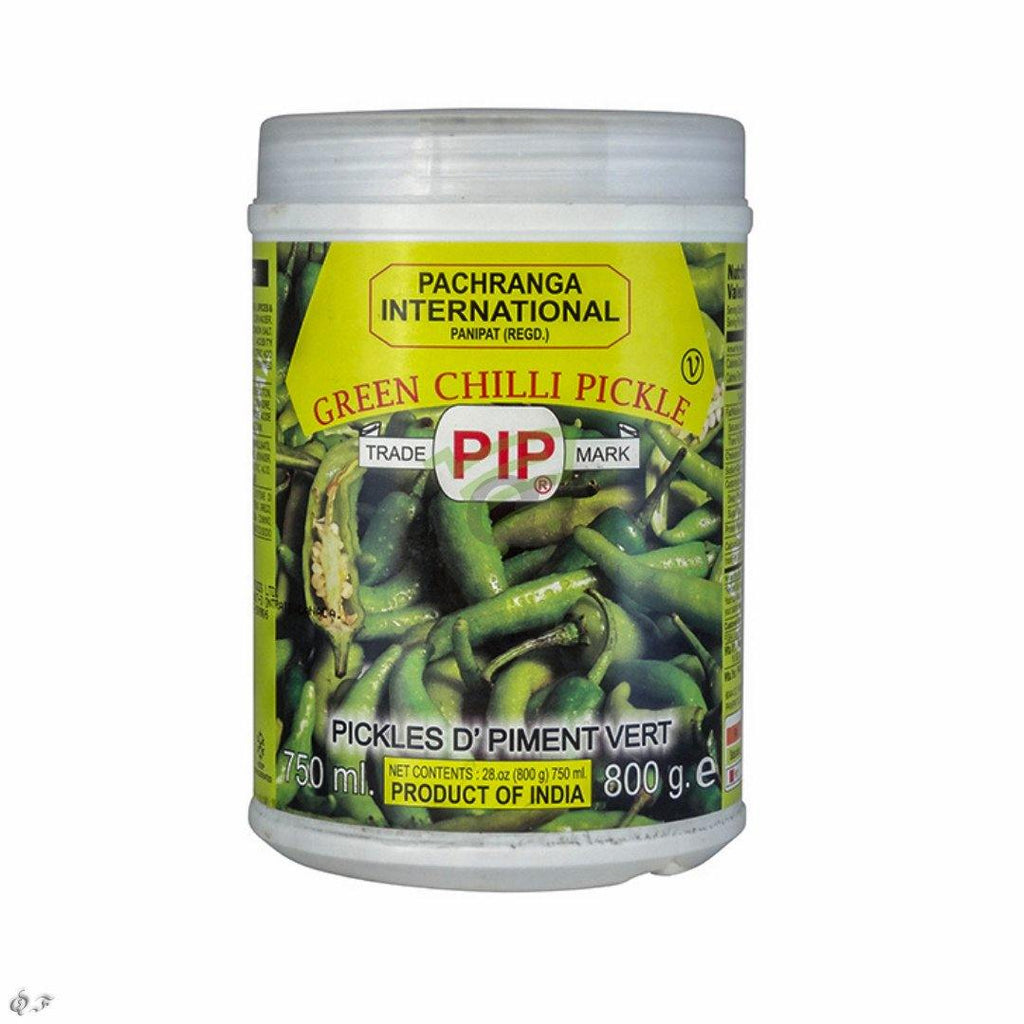 Pachranga International (PIP) Green Chilli Pickle 800g