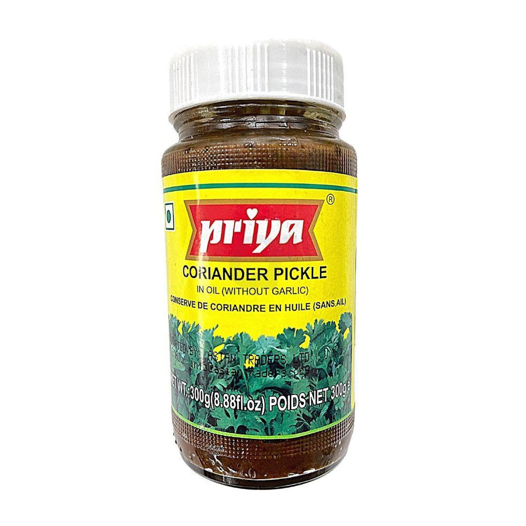 Priya Coriander Pickle in oil(without garlic)