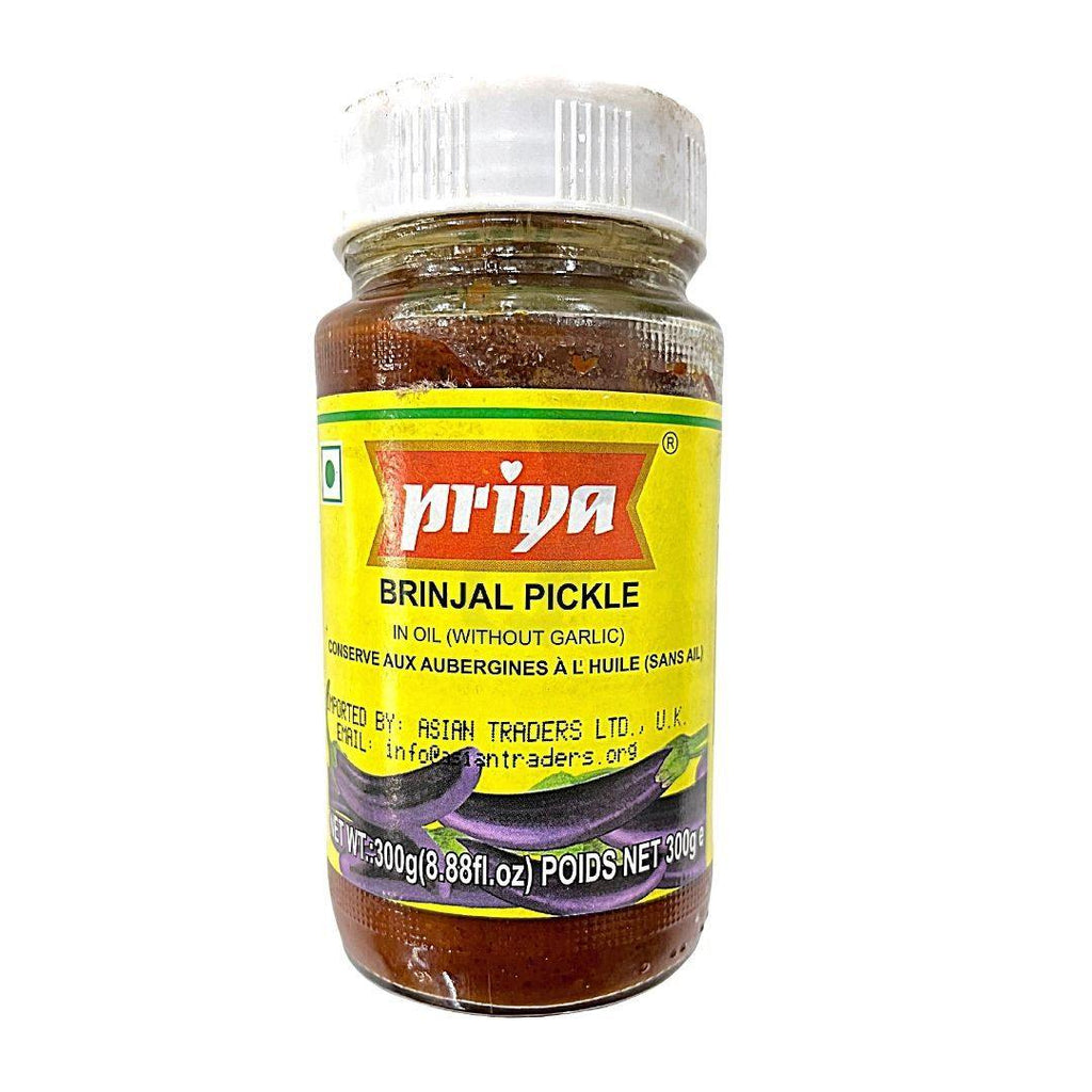 Priya Brinjal Pickle in oil(without garlic)