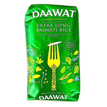 Daawat Extra Long Basmati Rice 1Kg