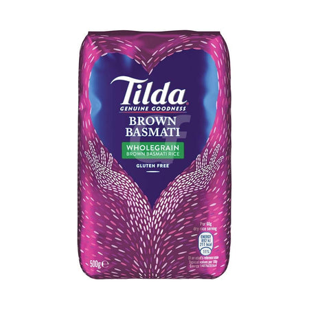 Tilda Brown Basmati Whole Grain Rice 500g