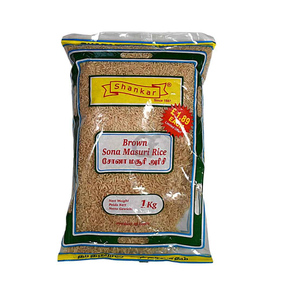 Shankar Brown Sona Masuri Rice 1kg