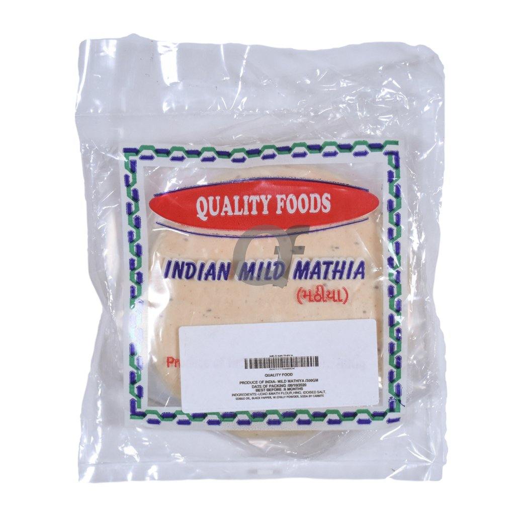 Quality Foods Indian Mild Mathia - 300g