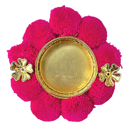 Hot Pink Diya Holder