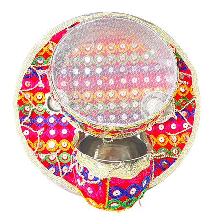 Karavachauth Lace Design Set