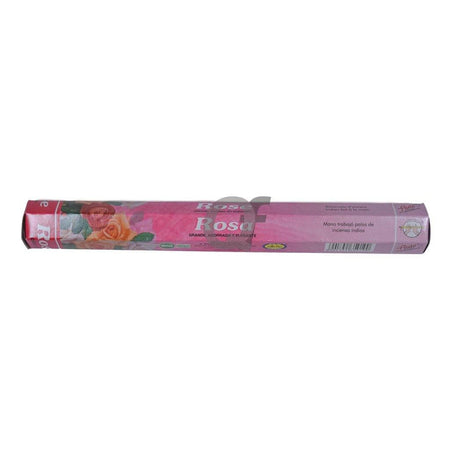 Flute Hand Crafted Indian Incense Sticks - Rose