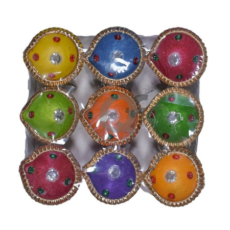 Quality Foods Navrang Diya (Set of 9)