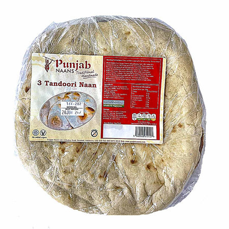 Punjab Naans 3 Tandoori Naan