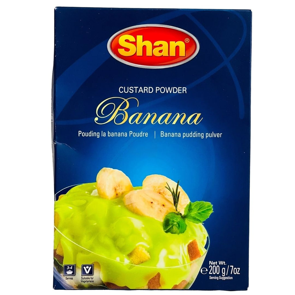 Shan banana custard powder