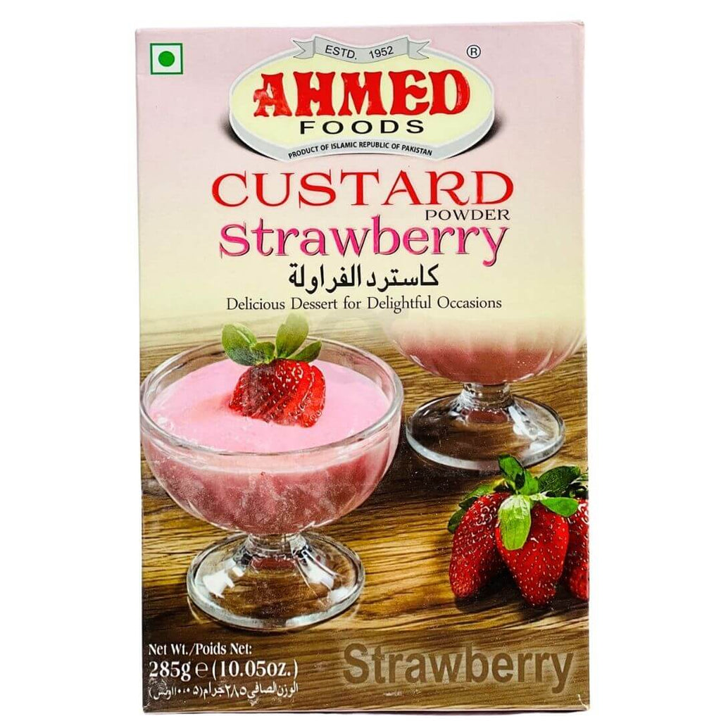 Ahmed custard powder strawberry