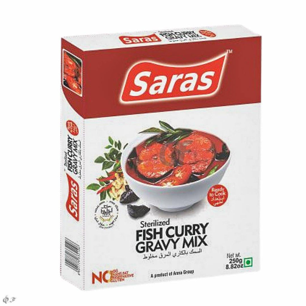 Saras Sterilized Fish Curry Gravy 250g