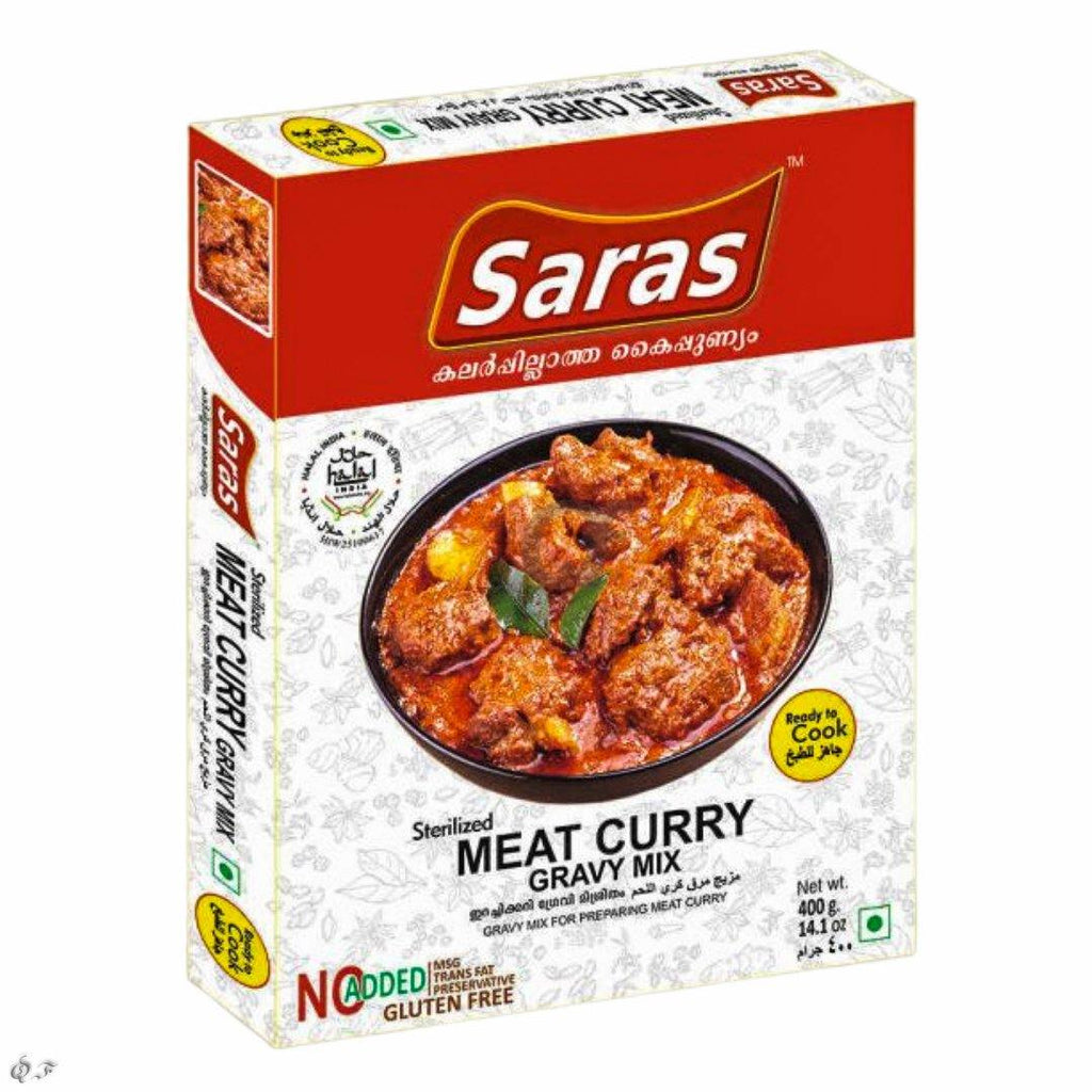 Saras Sterilized Meat Curry Gravy Mix 400g