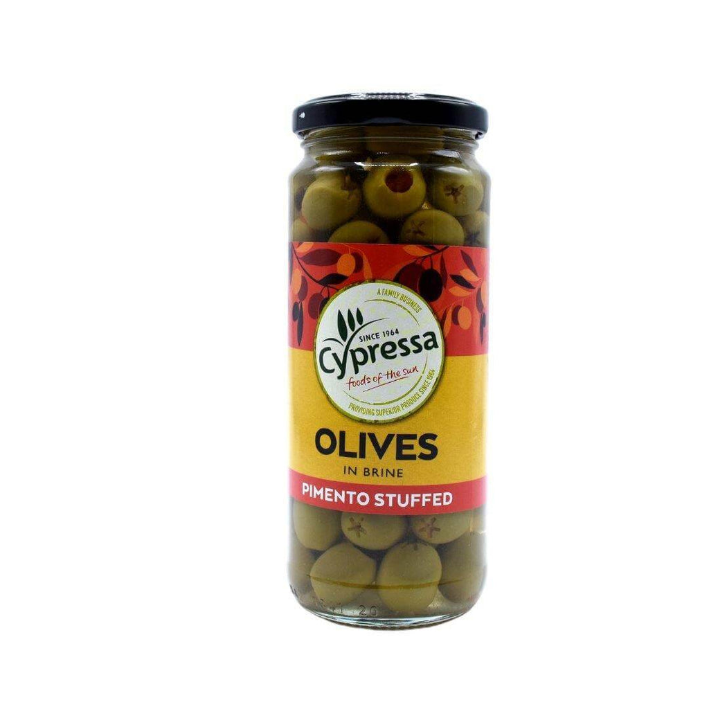 Cypressa Stuffed Pimento Olives in Brine 340g