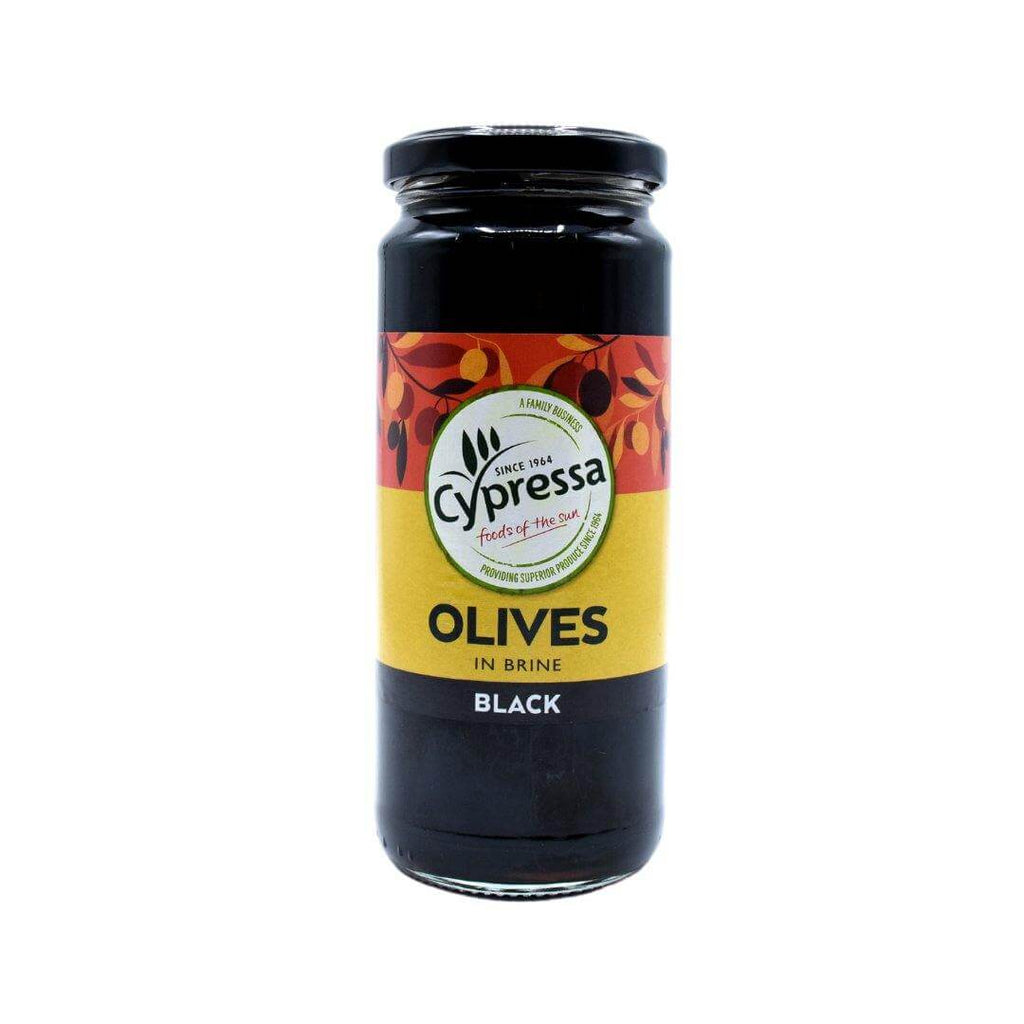 Cypressa Black Olives In Brine 340g