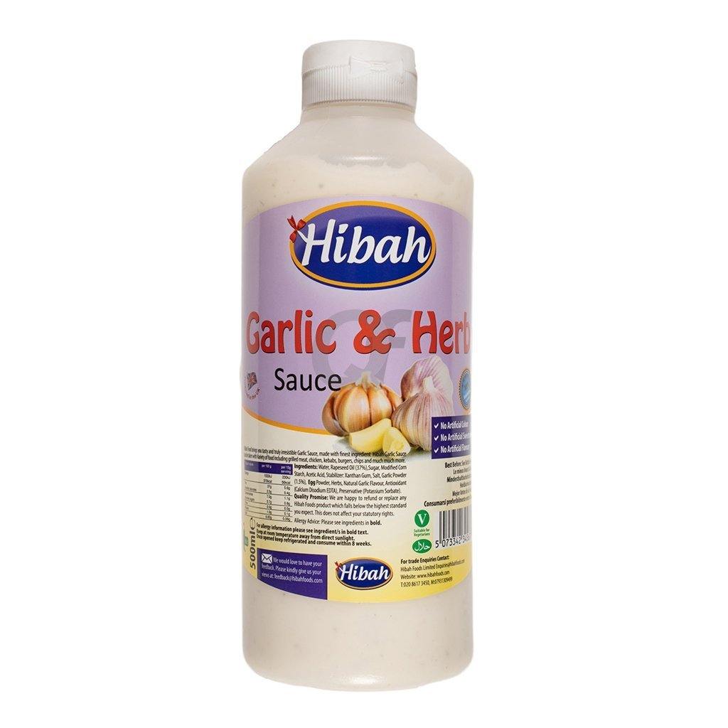 Hibah garlic & herb 500ML