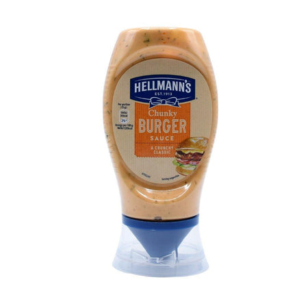 Hellmann's Chunky Burger Sauce 258g