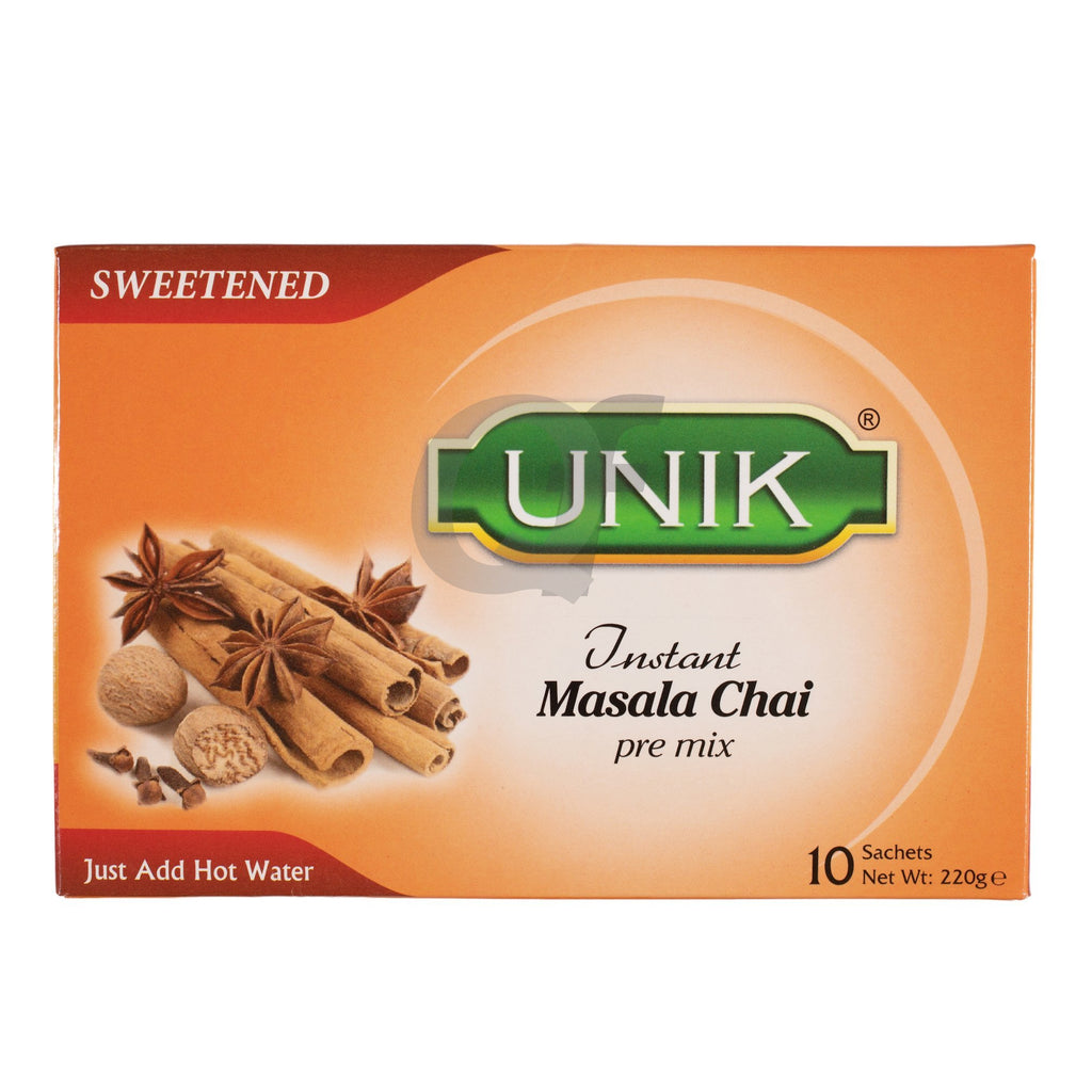 Unik Instant Masala Chai Sweetened 220g