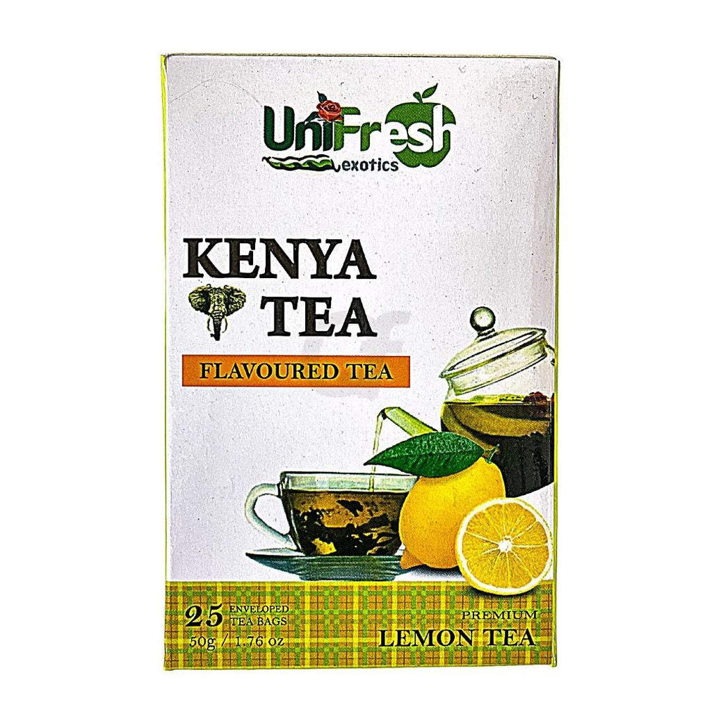 Unifresh Kenya Tea Lemon 50g (25 Tea Bags)