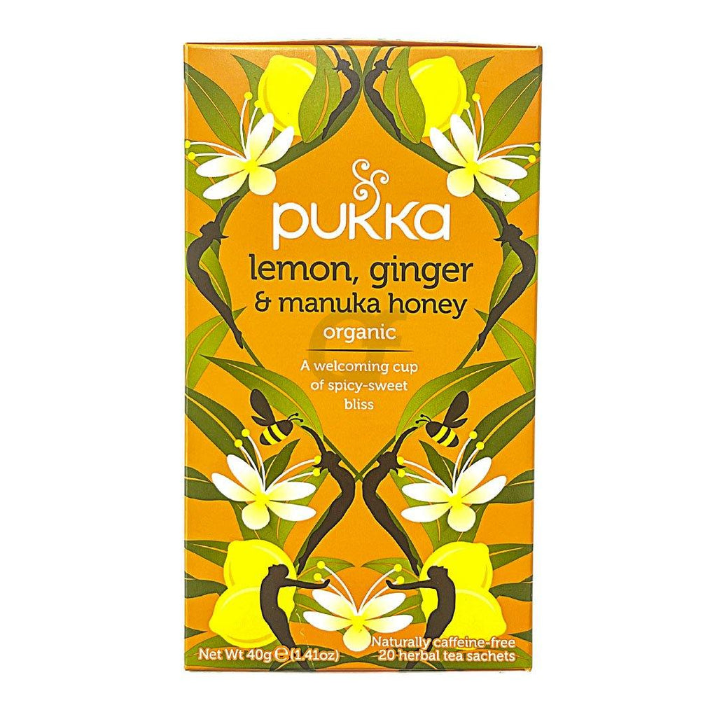 Pukka lemon, ginger and manuka honey organic Tea