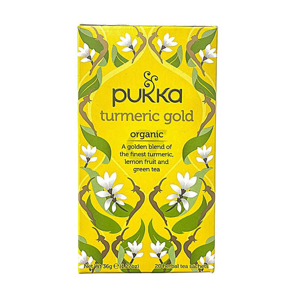 Pukka turmeric gold organic tea