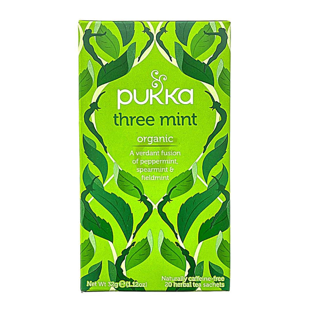 Pukka three mint organic tea