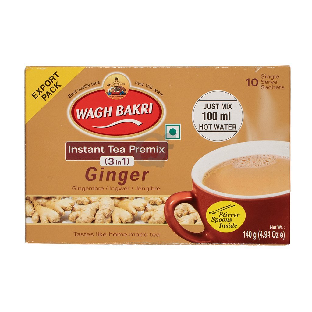 Wagah Bakri Instant Tea Ginger 140g