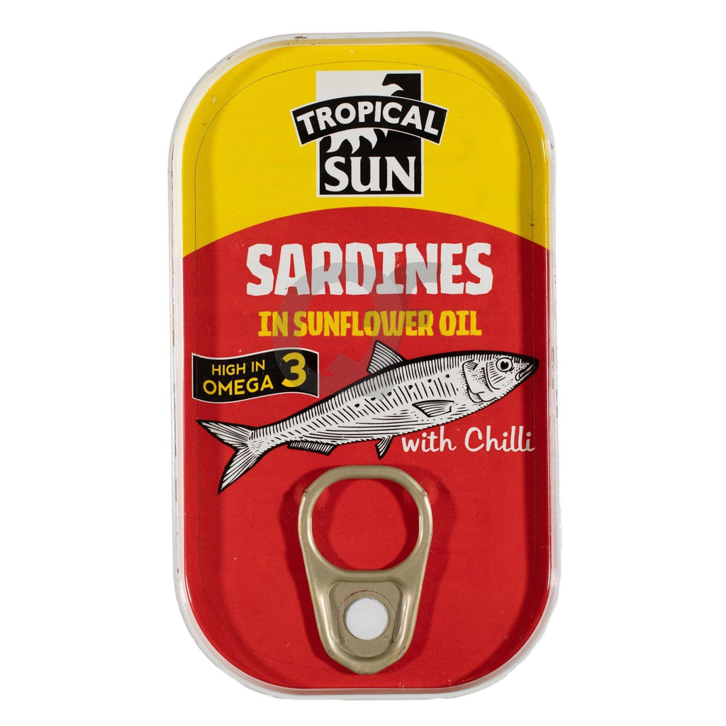 Tropical Sun Sardines in Sunflower Oil 125g