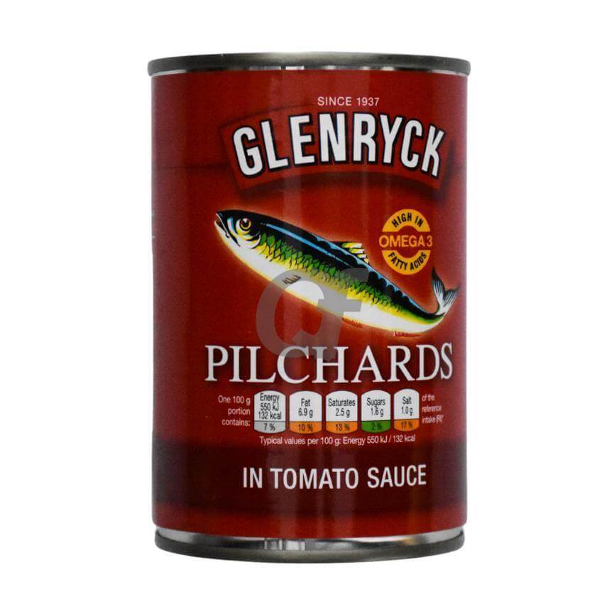 Glenryck Pichards In Tomato Sauce - 400g