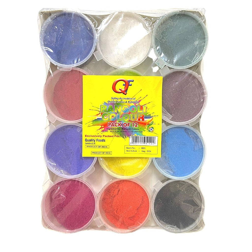 Rangoli Color Pack of 12