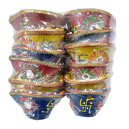 K.pan multi diya(set of 12)