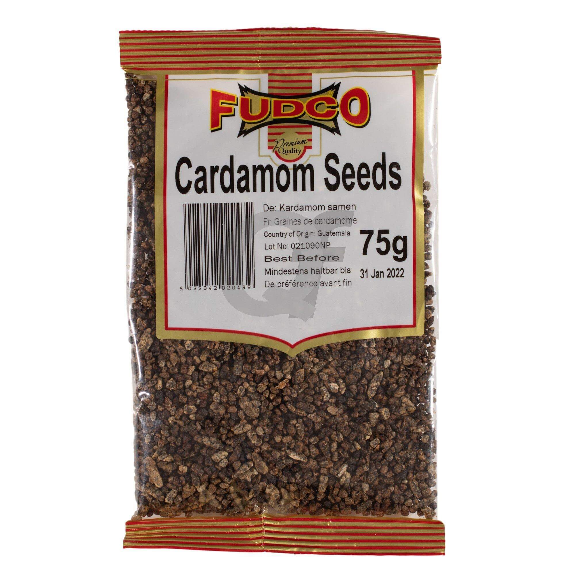 Cardamom Seeds by Fudco 75g Buy Cardamom Seeds Online