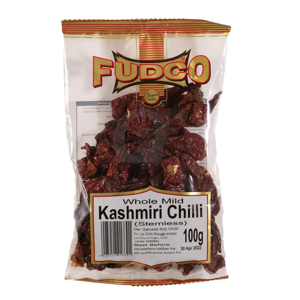 Fudco kashmiri chilli whole mild