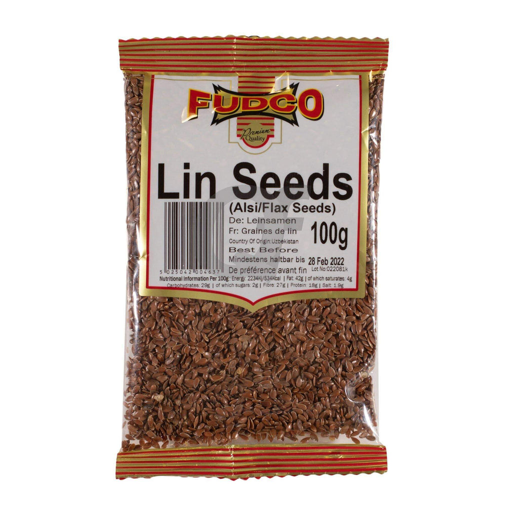 Fudco Lin Seeds (Alsi/Flax Seeds) 100g