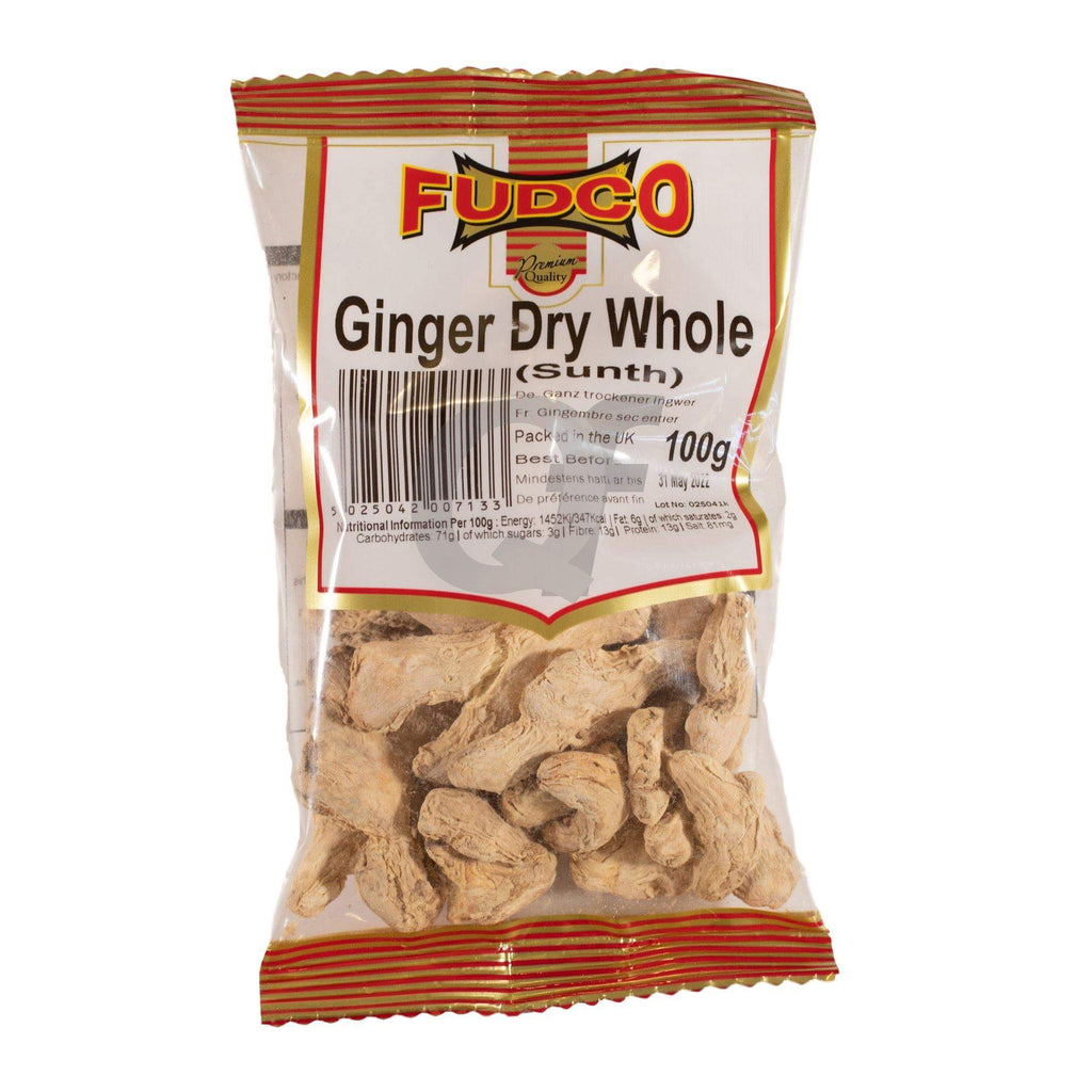 Fudco Ginger Dry Whole (Sunth) 100g