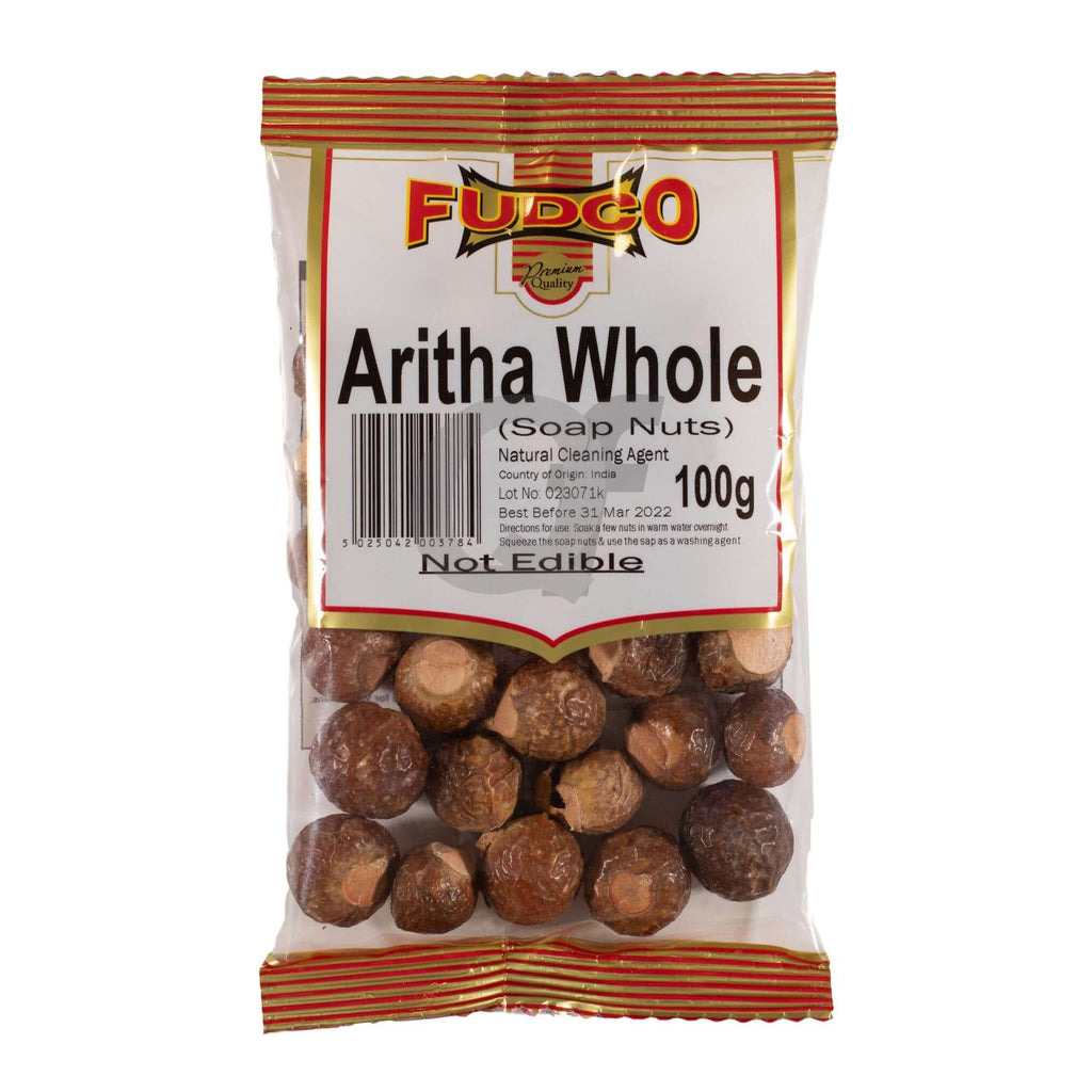 Fudco Aritha Whole (Soap Nuts) 100g