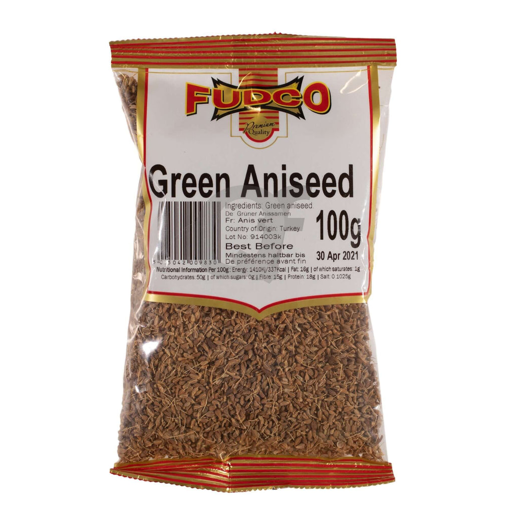 Fudco Green Aniseed 100g