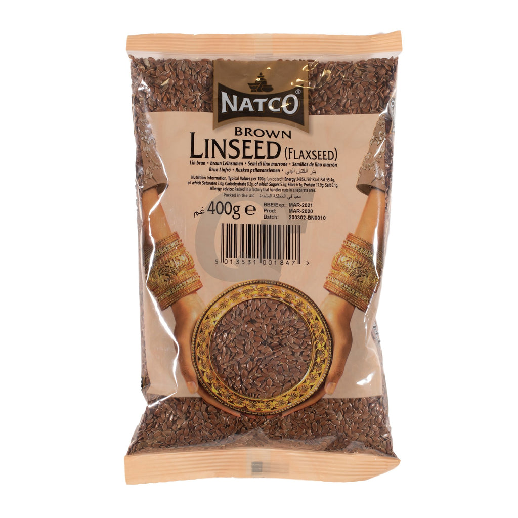 Natco brown linseed alsi 400g