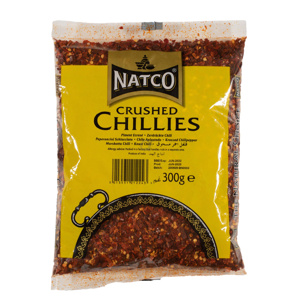 Natco crushed chillies 300g