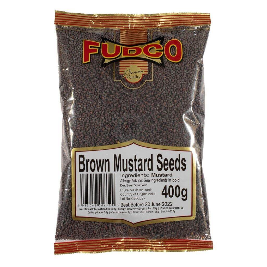 Fudco Brown Mustard Seeds 400g